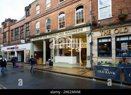 House of the trembling madness bar and restaurant in Stonegate, York Stock Photo