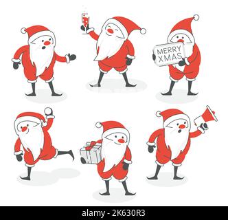 Holly jolly x mas noel. Stock Vector