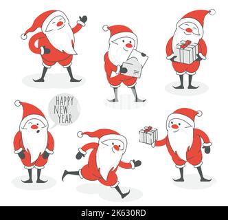Holly jolly x mas noel. Stock Vector