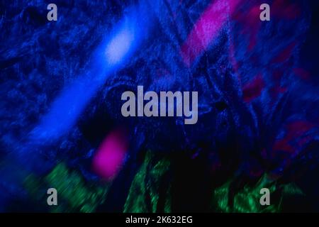 neon abstract background color lens flare blue Stock Photo