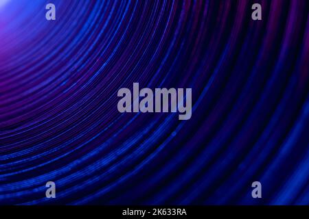 neon futuristic background curved texture blue Stock Photo