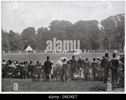 The Playing Fields of Eton College. Stock Photo