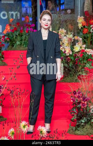 Gent, Belgium. 11th Oct, 2022. Emilie Dequenne pictured during the opening night of the 'Film Fest Gent' film festival in Gent on Tuesday 11 October 2022. This year's edition is taking place from October 11th to 22nd. BELGA PHOTO NICOLAS MAETERLINCK Credit: Belga News Agency/Alamy Live News Stock Photo