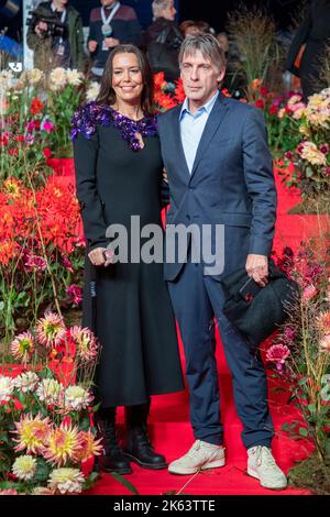 Gent, Belgium. 11th Oct, 2022. Luk Alloo pictured during the opening night of the 'Film Fest Gent' film festival in Gent on Tuesday 11 October 2022. This year's edition is taking place from October 11th to 22nd. BELGA PHOTO NICOLAS MAETERLINCK Credit: Belga News Agency/Alamy Live News Stock Photo