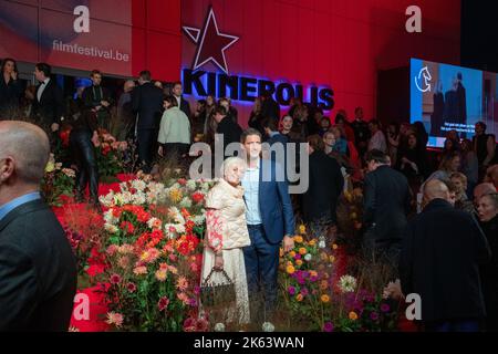 Gent, Belgium. 11th Oct, 2022. Unidentified guests pictured during the opening night of the 'Film Fest Gent' film festival in Gent on Tuesday 11 October 2022. This year's edition is taking place from October 11th to 22nd. BELGA PHOTO NICOLAS MAETERLINCK Credit: Belga News Agency/Alamy Live News Stock Photo