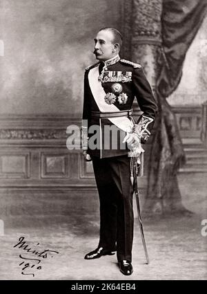 Gilbert John Elliot-Murray-Kynynmound, 4th Earl of Minto KG GCSI GCMG GCIE PC (9 July 1845 - 1 March 1914) Governor General of Canada,  and as Viceroy and Governor-General of India Stock Photo