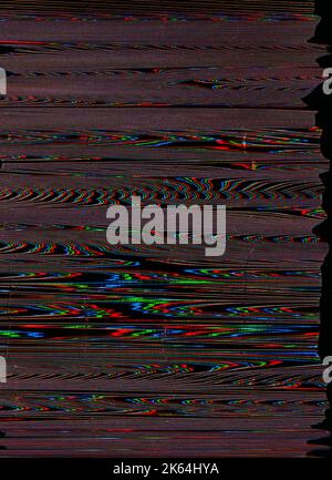 glitch texture overlay pixel noise distortion dark Stock Photo