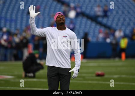 Buffalo Bills wide receiver Stefon Diggs runs during during an NFL football  game against the Kansas City Chiefs Sunday, Oct. 16, 2022, in Kansas City,  Mo. (AP Photo/Ed Zurga Stock Photo - Alamy