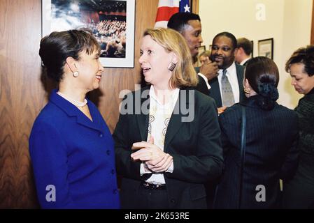 Office of the Secretary - Secretary Alexis Herman's Appointee Reception Stock Photo