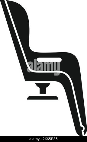 Toy baby seat icon simple vector. Bike family. Kid trailer Stock Vector