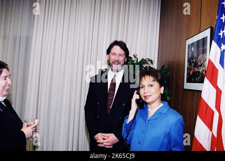 Office of the Secretary - Secretary Alexis Herman's Reception for Friends of Department of Labor Stock Photo