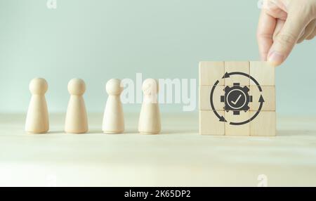 Productivity and production capacity concept. Industrial management in ...