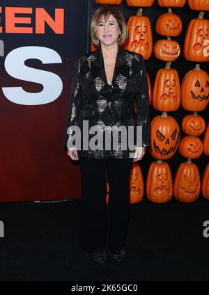 Joanne Baron arrives at the world premiere of "Halloween Ends," Tuesday