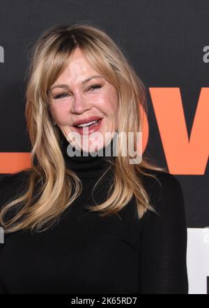 Hollywood, California, USA. 11th Oct, 2022. Actress Melanie Griffith attends the World Premiere of Universal Pictures' 'Halloween Ends' at TCL Chinese Theatre on October 11, 2022 in Hollywood, California, USA. Credit: Barry King/Alamy Live News Stock Photo