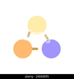 Teamwork improvement pixel perfect flat gradient color ui icon Stock Vector