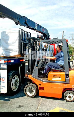 Material Moving Occupations Stock Photo