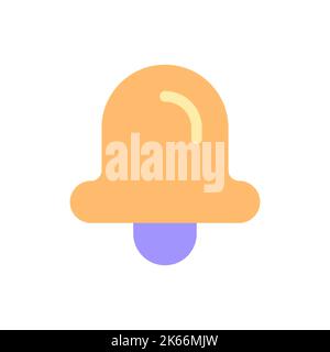 Bell pixel perfect flat gradient color ui icon Stock Vector