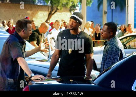 JOE PANTOLIANO, WILL SMITH, MARTIN LAWRENCE, BAD BOYS II, 2003 Stock Photo