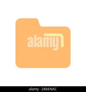 Folder pixel perfect flat gradient color ui icon Stock Vector