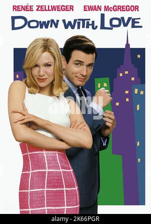 RENEE ZELLWEGER, EWAN MCGREGOR, DOWN WITH LOVE, 2003 Stock Photo