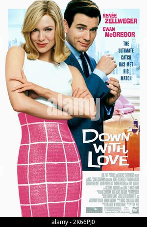 RENEE ZELLWEGER, EWAN MCGREGOR, DOWN WITH LOVE, 2003 Stock Photo