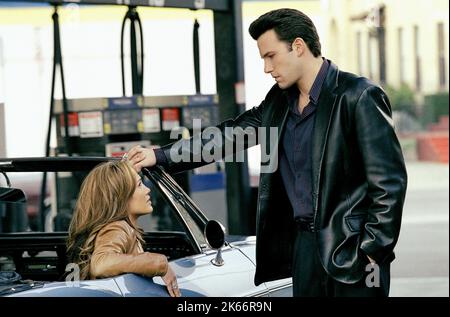 LOPEZ,AFFLECK, GIGLI, 2003 Stock Photo