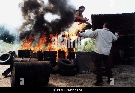 TONY JAA, ONG-BAK: THE THAI WARRIOR, 2003 Stock Photo