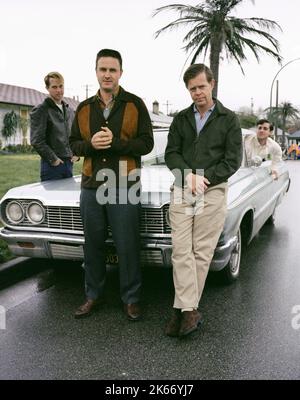 RYAN BROWNING, DAVID ARQUETTE, WILLIAM H. MACY, THOMAS IAN NICHOLAS, STEALING SINATRA, 2003 Stock Photo