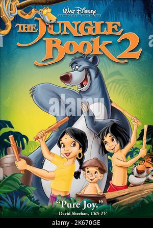 SHANTI, BALOO, RANJAN, MOWGLI, THE JUNGLE BOOK 2, 2003 Stock Photo