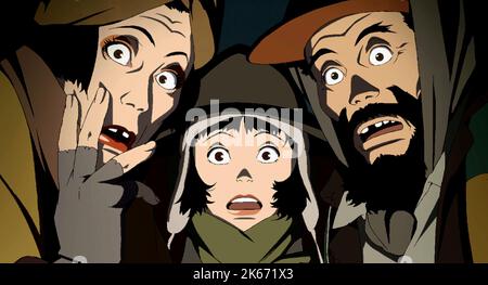 HANA, MIYUKI, GIN, TOKYO GODFATHERS, 2003 Stock Photo