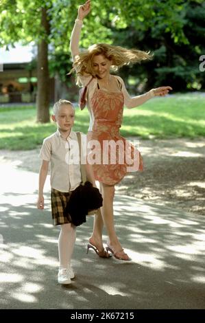 DAKOTA FANNING, BRITTANY MURPHY, UPTOWN GIRLS, 2003 Stock Photo