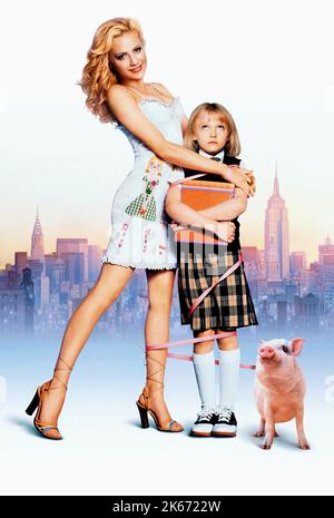 BRITTANY MURPHY, DAKOTA FANNING, UPTOWN GIRLS, 2003 Stock Photo