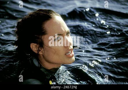 ANGELINA JOLIE, LARA CROFT TOMB RAIDER: THE CRADLE OF LIFE, 2003 Stock Photo