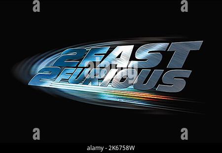 FILM ARTWORK, 2 FAST 2 FURIOUS, 2003 Stock Photo