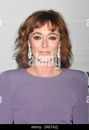 LOS ANGELES, CA - OCTOBER 11:  Adelind Horan attends Prime Video's 'The Peripheral' Premiere at The Theatre at Ace Hotel on October 11, 2022 in Los An Stock Photo