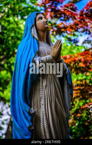 Mother Superior At Mission Hill Church Boston MA Stock Photo