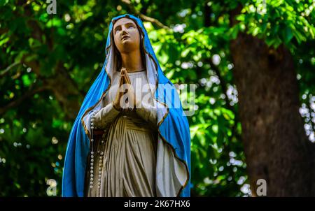 Mother Superior At Mission Hill Church Boston MA Stock Photo