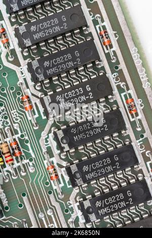 National Semiconductor Corporation 16384-bit Dynamic RAM