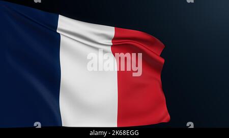 National flag of France: blue, white and red vertical stripes Stock Photo -  Alamy