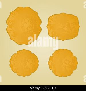 Frames old paper vintage vector Stock Vector