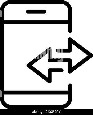 Switch arrows icons. Transfer arrows. Exchange icon. Vector ...