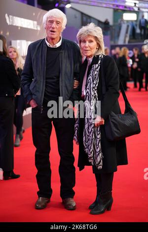 Roger Deakins and Isabella James attending the Empire of Light Premiere