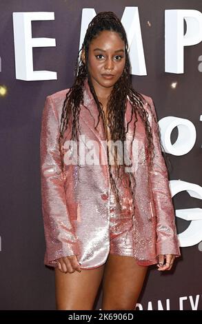 Crystal Clarke, Premiere of "Empire of Light", BFI London Film Festival
