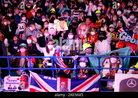 Suzuka, Japan. 8th Oct, 2022. Fans, F1 Grand Prix of Japan at Suzuka International Racing Course on October 8, 2022 in Suzuka, Japan. (Photo by HIGH TWO) Credit: dpa/Alamy Live News Stock Photo