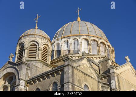 Biarritz, France - 15 Jan, 2022: Biarritz Orthodox Church Stock Photo