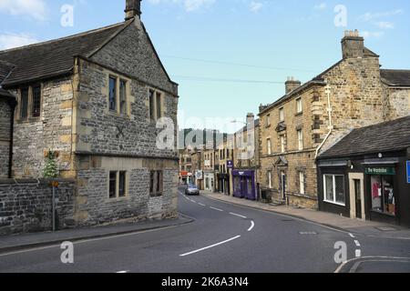 King street  Bakewell Town centre, Derbyshire England UK Rural English market town historical architecture Stock Photo