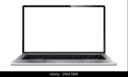 Isometric laptop concept Stock Vector