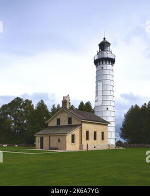 Cana Island Lighthouse On Lake Michigan Located In Door County cana-island-lighthouse-on-lake-michigan-located-in-door-county