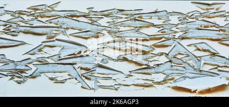 Background texture old paint rolled up tubes high resolution. Stock Photo