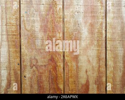 a retro closeup wood paneling board wooden natural industrial interior painted garage shed range house facade construction building material vintage Stock Photo
